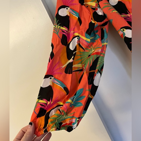 EUC Anthro Farm Rio Wrap Top - Picture 11 of 11